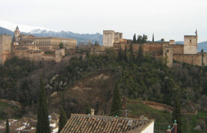 Granadan päänähtävyys, Alhambran linnoitus