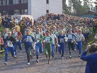SM-viesti Kullaa 1978 02  SM-viestin lähtö Kullaan metsäkoululla 3.9.1978