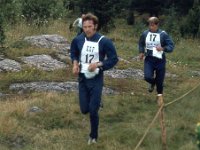 V-S partio Karavuori 1978 05  Halikon Hakoniskojen Markku Sipponen ja Bo-Gunnar Ahlqvist pm-partion loppusuoralla Kärävuorella 1978