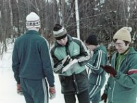 Naarila leiri 01  Matti Mäkinen vetää mäkiharjoitusta Ankkurin Naarilan leirillä 1982