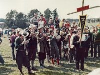 Tiomila 1976 06  NTHL:N (Norjan teknillisen korkeakoulu) huutosakki Tiomilassa 1976