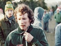 Tiomila 1976 09  Seppo Vli-Klemel osuuden jlkeen, taustalla Jukka Kivinen