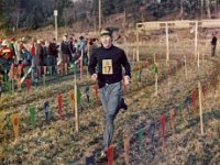 Tiomila 1976 11  Kakkosena maalissa HNMKY:n Timo Harju