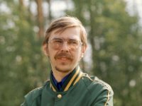 Jukola Ruokolahti 1977 07  Markku Mkinen Ruokolahden Jukolassa 1977
