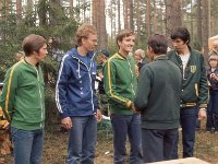 V-S pm-viesti  Somerniemi 1977 07  Hopealle suunnisti Ankkurin kakkosjoukkue oikealta juoksujrjestyksess Olli Knaapi, Harri Laine, Jukka Kivinen ja Heikki Paganus. Kolmas oli Liedon Parma, Ankkurin kolmosjoukkue (Pertti Pelto-Huikko, Ilkka Saarimki, Markku Andelmaa, Mikko Mannonen sijoittui viidenneksi.