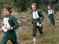 V-S partio Karavuori 1978 04  Vakka-Rastin partio Veijo Viitanen, Aarno Helkkula ja Jaakko Raula Halikon Krvuorella 1978