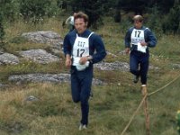 V-S partio Karavuori 1978 05  Halikon Hakoniskojen Markku Sipponen ja Bo-Gunnar Ahlqvist pm-partion loppusuoralla Krvuorella 1978