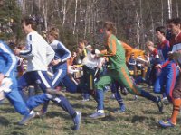 Tiomila 1983 07  Juha Koskela Tiomilan aloituksessa 1983