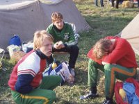 Tiomila 1983 11  Janne Sthlstrm, Kalle Virtanen ja Petri Laaksonen Tiomilassa 1983