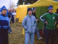 25Manna 1985 02  Tero Heikkil, Reijo Hannus, Mikko Mannonen ja Asko Virtanen 25Mannassa 12.10.1985