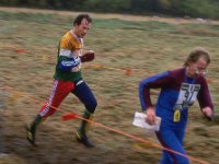 25Manna 1985 13  Seppo Vli-Klemel tulossa seitsemnnelt osuudelta 25Mannassa 12.10.1985
