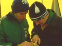 25Manna 1985 15  Jussi Salusvuori ja Mikko Mannonen 25Mannassa 12.10.1985