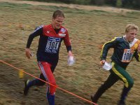 25Manna 1985 16  Pekka Nikulainen tulossa kahdeksannelta osuudelta 25Mannassa 12.10.1985