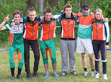 Salon Seudun Rastiviestin voittajajoukkue 2010